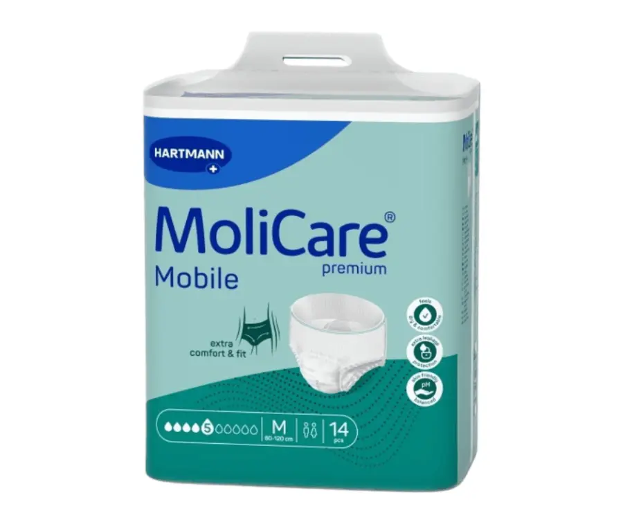 13706-inkontinencni kalhotky natahovaci molicare mobile 5k m 14ks